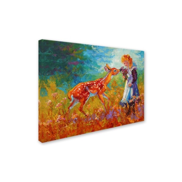 Marion Rose 'Little Girl' Canvas Art,14x19